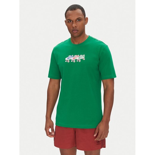 adidas T-Shirt Roller JP4493 Zielony Regular Fit ze sklepu MODIVO w kategorii T-shirty męskie - zdjęcie 182606360