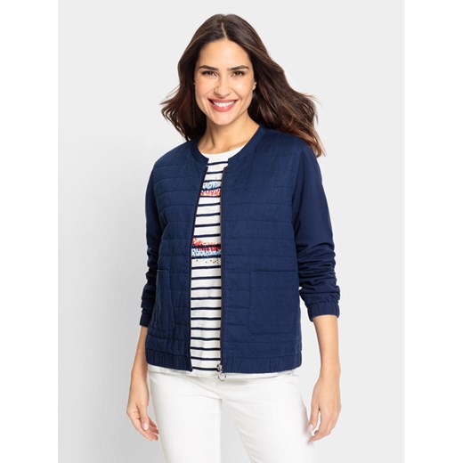 Olsen Bluza 11201570 Granatowy Regular Fit ze sklepu MODIVO w kategorii Bluzy damskie - zdjęcie 182606381