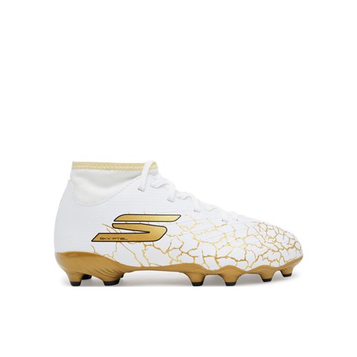 Skechers Buty do piłki nożnej Skx_1.5 High Jr Youth Fg 252065L/WBGD Biały Skechers 33 MODIVO