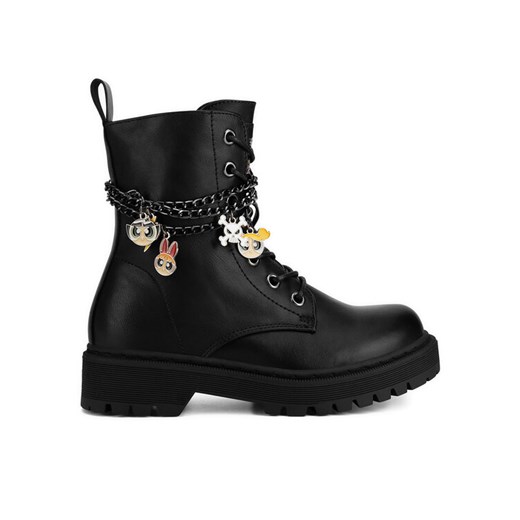 Powerpuff Girls Trzewiki CS-AW24-250WBPPG Czarny ze sklepu MODIVO w kategorii Buty zimowe dziecięce - zdjęcie 182606462