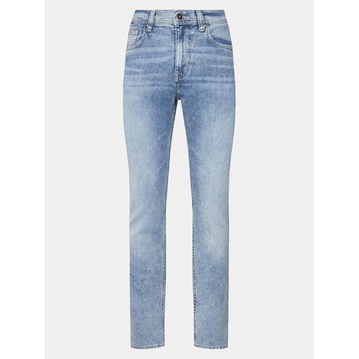Mustang Jeansy Orlando 1014860 Niebieski Slim Fit ze sklepu MODIVO w kategorii Jeansy męskie - zdjęcie 182606532
