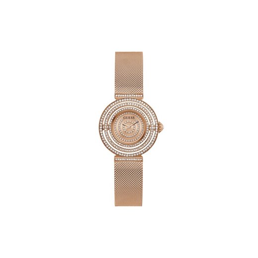 Guess Zegarek GW0550L3 Różowe złoto ze sklepu MODIVO w kategorii Zegarki - zdjęcie 182606584