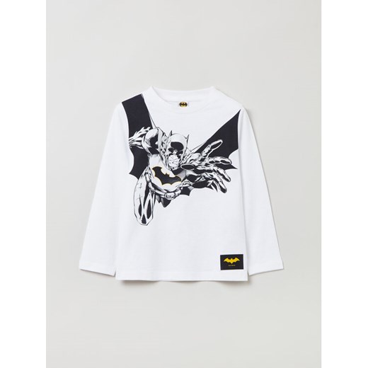 OVS Bluzka BATMAN 1684458 Biały Regular Fit ze sklepu MODIVO w kategorii T-shirty chłopięce - zdjęcie 182606634