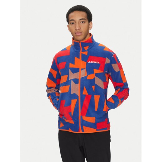 adidas Polar Terrex Multi Printed JE3917 Kolorowy Regular Fit ze sklepu MODIVO w kategorii Bluzy męskie - zdjęcie 182606744