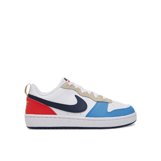Nike Sneakersy Court Borough Low Recraft (GS) DV5456 Biały ze sklepu MODIVO w kategorii Buty sportowe dziecięce - zdjęcie 182606753