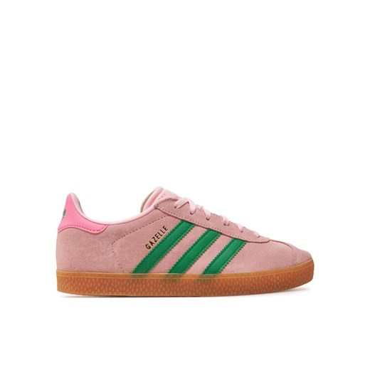 adidas Sneakersy Gazelle J JP7128 Różowy ze sklepu MODIVO w kategorii Buty sportowe dziecięce - zdjęcie 182606774
