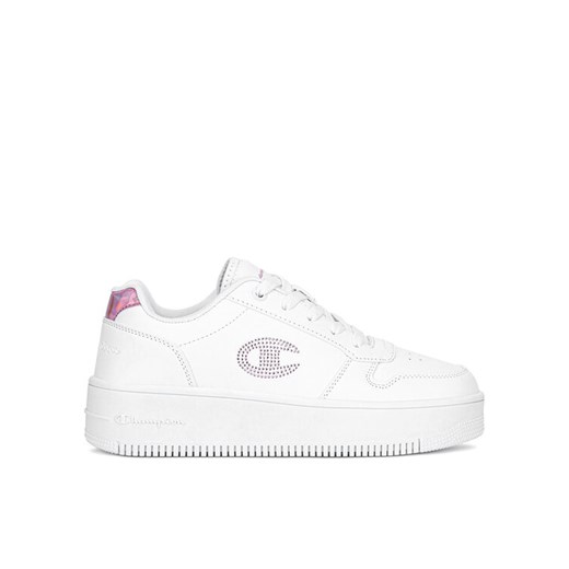 Champion Sneakersy RD18 PLAT GLITTER G GS S32872-WW010 Biały ze sklepu MODIVO w kategorii Buty sportowe dziecięce - zdjęcie 182606804