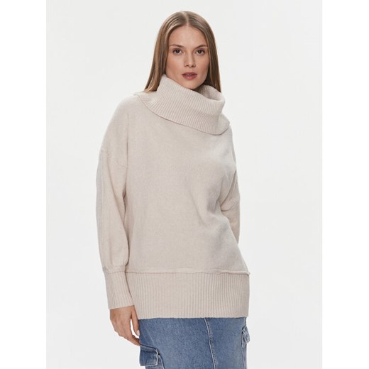 ONLY Sweter 15306541 Beżowy Relaxed Fit ze sklepu MODIVO w kategorii Swetry damskie - zdjęcie 182606830