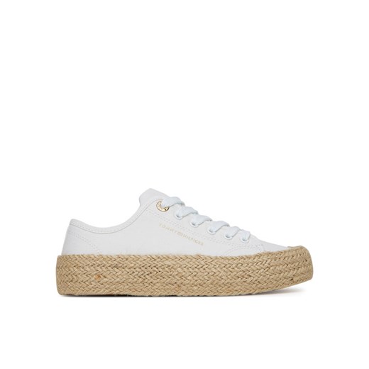 Tommy Hilfiger Espadryle T3A9-33732-0890100 Biały ze sklepu MODIVO w kategorii Półbuty dziecięce - zdjęcie 182606862
