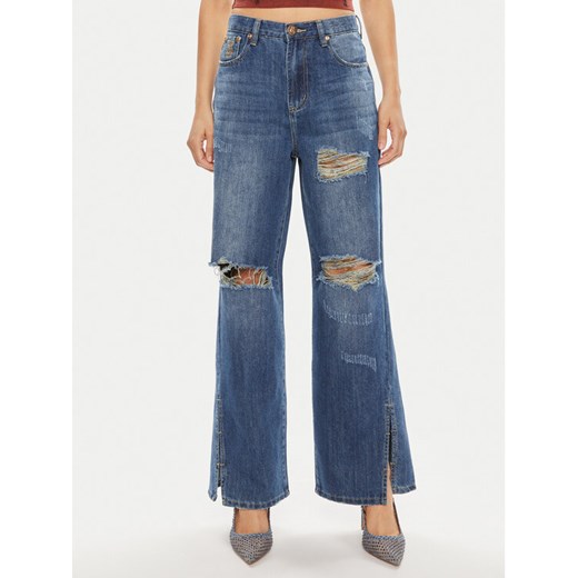 One Teaspoon Jeansy Billie 26277 Niebieski Straight Leg ze sklepu MODIVO w kategorii Jeansy damskie - zdjęcie 182606940