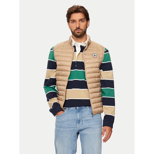 Jott Kamizelka Tom P000MDOW04 Beżowy Slim Fit ze sklepu MODIVO w kategorii Kamizelki męskie - zdjęcie 182606954
