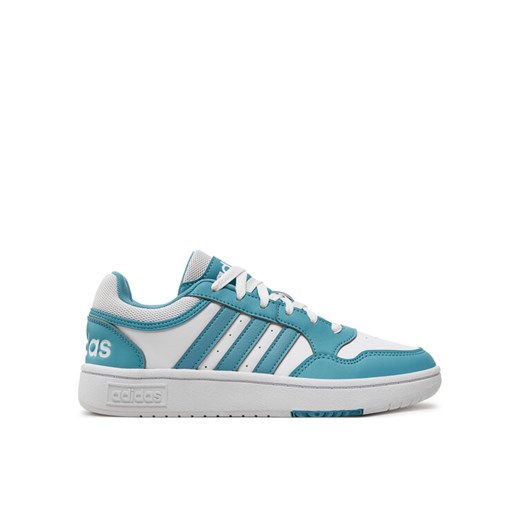 adidas Sneakersy Hoops 3.0 IH0175 Niebieski ze sklepu MODIVO w kategorii Buty sportowe damskie - zdjęcie 182606962