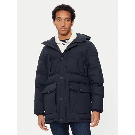Tommy Hilfiger Kurtka zimowa Essential MW0MW37483 Granatowy Regular Fit ze sklepu MODIVO w kategorii Kurtki męskie - zdjęcie 182606981