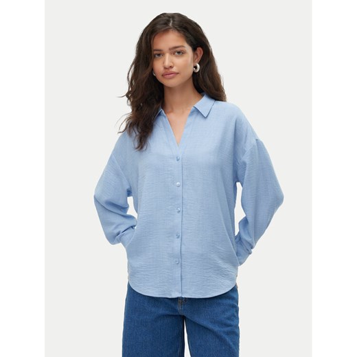 Vero Moda Koszula Melaney 10316389 Niebieski Loose Fit ze sklepu MODIVO w kategorii Koszule damskie - zdjęcie 182607002
