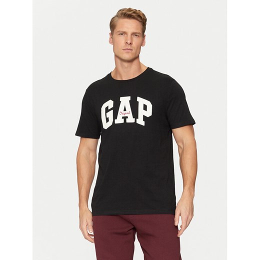 Gap T-Shirt 542246-03 Czarny Regular Fit ze sklepu MODIVO w kategorii T-shirty męskie - zdjęcie 182607031