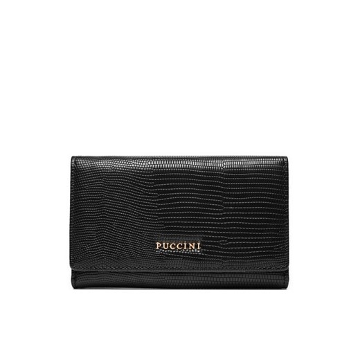 Puccini Duży Portfel Damski BLP839B Czarny ze sklepu MODIVO w kategorii Portfele damskie - zdjęcie 182607033