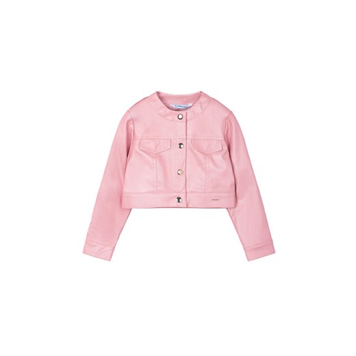 Mayoral Kurtka przejściowa 3404 Różowy Slim Fit ze sklepu MODIVO w kategorii Kurtki dziewczęce - zdjęcie 182607140