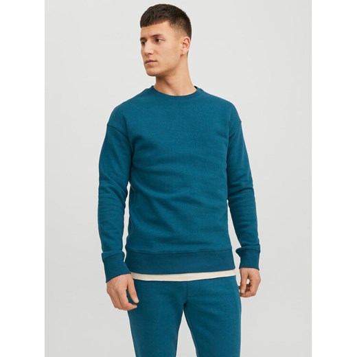 Jack&Jones Bluza Star 12208182 Niebieski Relaxed Fit ze sklepu MODIVO w kategorii Bluzy męskie - zdjęcie 182607220