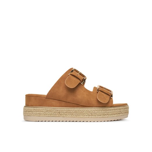 JENNY Espadryle LB-P1434-YLD Brązowy ze sklepu MODIVO w kategorii Espadryle damskie - zdjęcie 182607250