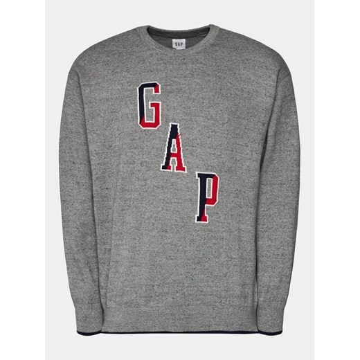 Gap Sweter 724378-01 Szary Regular Fit ze sklepu MODIVO w kategorii Swetry męskie - zdjęcie 182607304