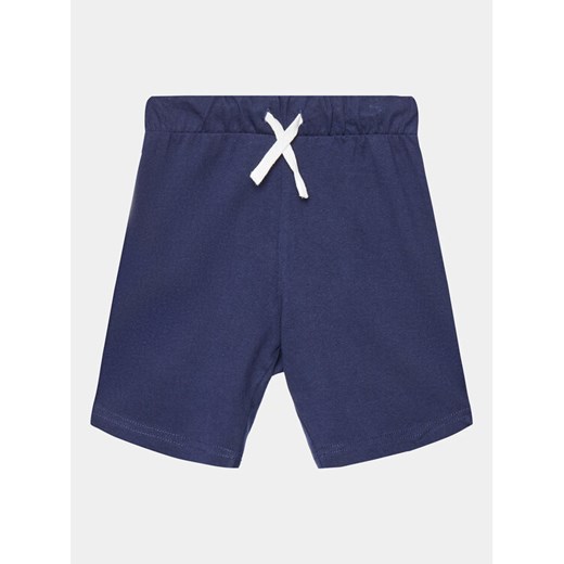 United Colors Of Benetton Szorty sportowe 3BL0G900Q Granatowy Regular Fit ze sklepu MODIVO w kategorii Spodenki niemowlęce - zdjęcie 182607451