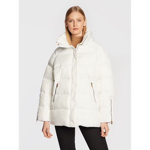 PINKO Kurtka zimowa Brunella 1G17Z3 A082 Biały Relaxed Fit ze sklepu MODIVO w kategorii Kurtki damskie - zdjęcie 182607462