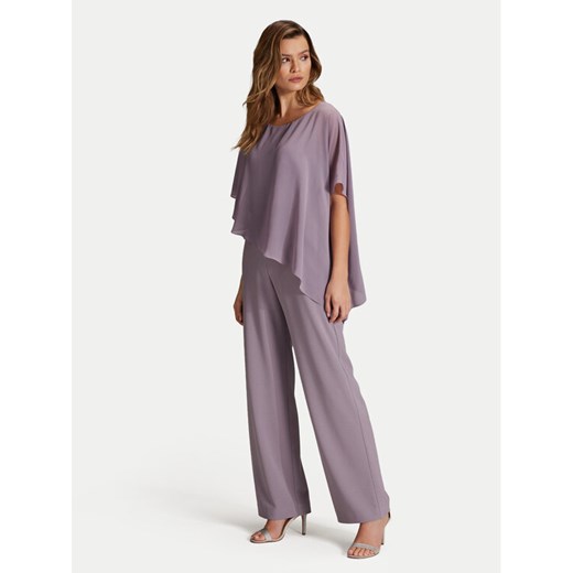 Swing Kombinezon 3AF00800 Fioletowy Regular Fit ze sklepu MODIVO w kategorii Kombinezony damskie - zdjęcie 182607533