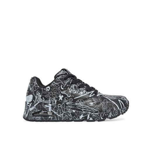 Skechers Sneakersy Street Uno - Process Sketch 177972/BKW Czarny ze sklepu MODIVO w kategorii Buty sportowe damskie - zdjęcie 182607544