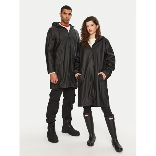 Hunter Kurtka przeciwdeszczowa Andrea HARU0002242 Czarny Regular Fit ze sklepu MODIVO w kategorii Kurtki damskie - zdjęcie 182607570
