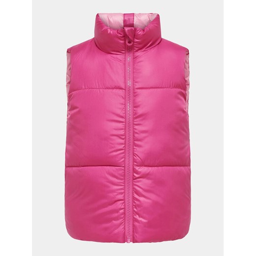 Kids ONLY Kamizelka New Ricky 15306414 Różowy Regular Fit ze sklepu MODIVO w kategorii Kamizelki dziewczęce - zdjęcie 182607623