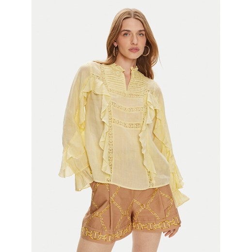TWINSET Bluzka 241TP2530 Żółty Relaxed Fit ze sklepu MODIVO w kategorii Bluzki damskie - zdjęcie 182607664