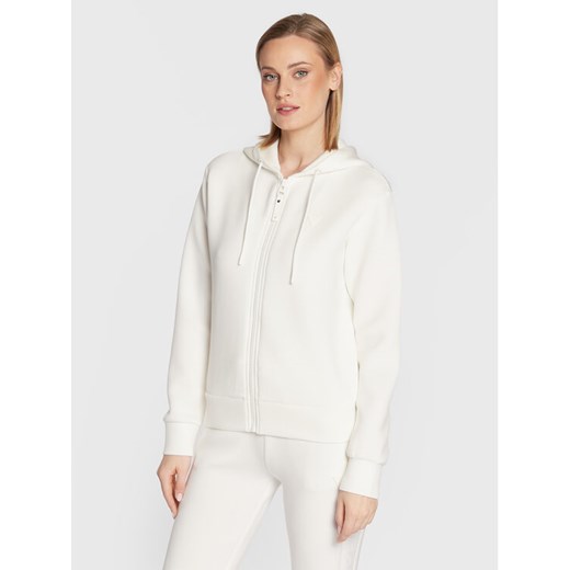 Guess Bluza V3RQ11 K7UW2 Biały Regular Fit ze sklepu MODIVO w kategorii Bluzy damskie - zdjęcie 182607680