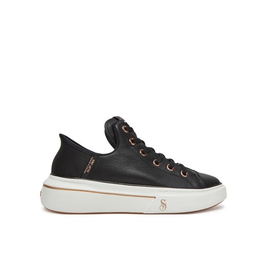 Skechers Sneakersy 186001/BLK Czarny ze sklepu MODIVO w kategorii Buty sportowe damskie - zdjęcie 182607702