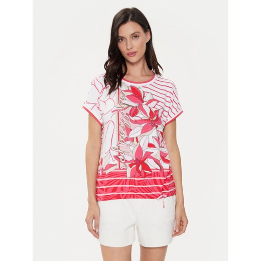 Olsen T-Shirt 11104811 Różowy Regular Fit ze sklepu MODIVO w kategorii Bluzki damskie - zdjęcie 182607853