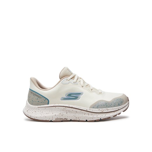 Skechers Buty na siłownię Go Run Consistent 2.0 128625 Biały ze sklepu MODIVO w kategorii Buty sportowe damskie - zdjęcie 182607863