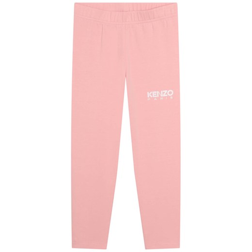 Kenzo Kids Legginsy K14239 S Różowy Regular Fit ze sklepu MODIVO w kategorii Spodnie dziewczęce - zdjęcie 182607883