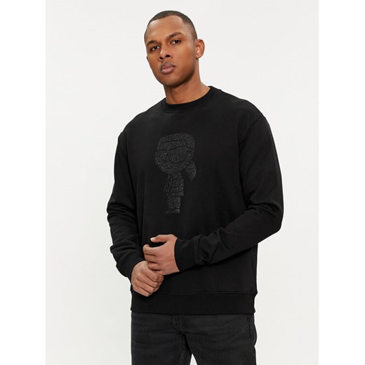 KARL LAGERFELD Bluza 705430 542941 Czarny Regular Fit Karl Lagerfeld XL MODIVO