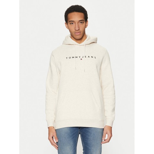 Tommy Jeans Bluza DM0DM20746 Beżowy Regular Fit ze sklepu MODIVO w kategorii Bluzy męskie - zdjęcie 182608143