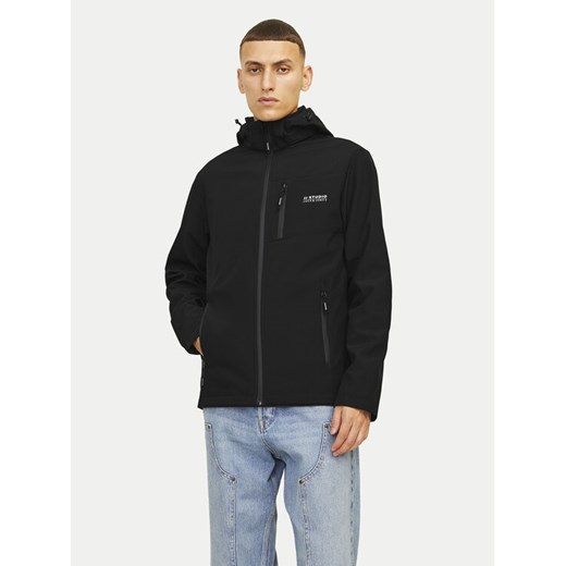 Jack&Jones Kurtka przejściowa Talor 12259615 Czarny Regular Fit ze sklepu MODIVO w kategorii Kurtki męskie - zdjęcie 182608173