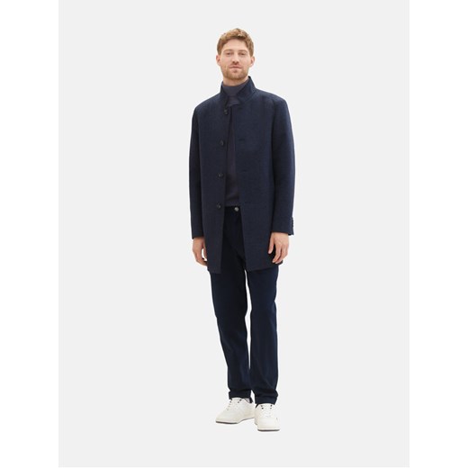 Tom Tailor Płaszcz przejściowy 1037407 Granatowy Regular Fit ze sklepu MODIVO w kategorii Płaszcze męskie - zdjęcie 182608214