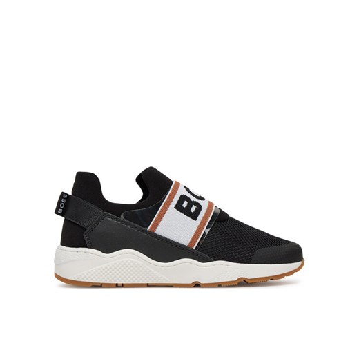 BOSS Sneakersy J51645 M Czarny ze sklepu MODIVO w kategorii Buty sportowe dziecięce - zdjęcie 182608270