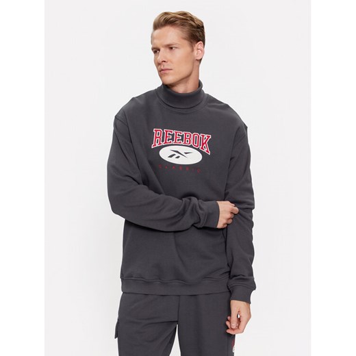Reebok Bluza Archive Essentials IL8799 Szary Regular Fit ze sklepu MODIVO w kategorii Bluzy męskie - zdjęcie 182608284