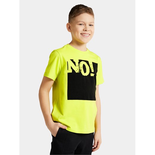Coccodrillo T-Shirt WC4143220VBA Żółty Regular Fit ze sklepu MODIVO w kategorii T-shirty chłopięce - zdjęcie 182608350