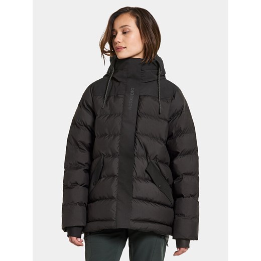 Didriksons Kurtka zimowa Filippa Wns Jkt 2 504834 Czarny Regular Fit ze sklepu MODIVO w kategorii Kurtki damskie - zdjęcie 182608444