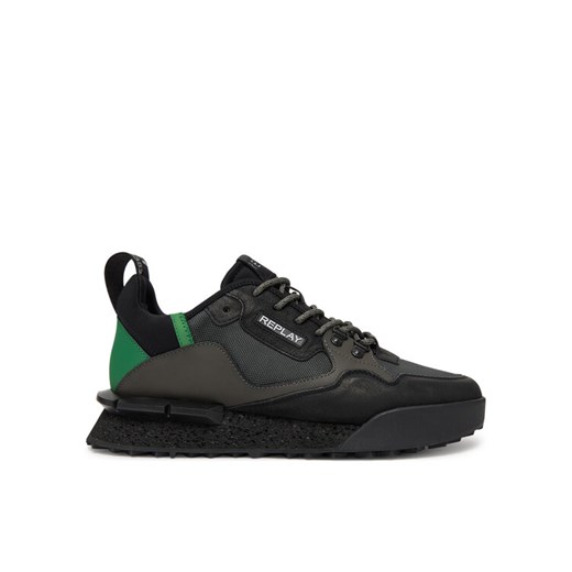 REPLAY Sneakersy GMS1P .000.C0059L Czarny ze sklepu MODIVO w kategorii Buty sportowe męskie - zdjęcie 182608480