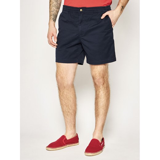 Polo Ralph Lauren Szorty materiałowe Prepster 710644995 Granatowy Classic Fit ze sklepu MODIVO w kategorii Spodenki męskie - zdjęcie 182608511