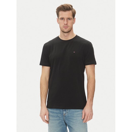 Tommy Hilfiger T-Shirt UM0UM03362 Czarny Regular Fit ze sklepu MODIVO w kategorii T-shirty męskie - zdjęcie 182608541