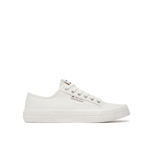 Tommy Jeans Tenisówki EM0EM01365 Biały ze sklepu MODIVO w kategorii Trampki męskie - zdjęcie 182608582