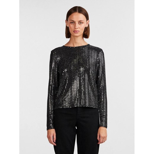 Pieces Bluzka 17143894 Czarny Regular Fit ze sklepu MODIVO w kategorii Bluzki damskie - zdjęcie 182608614
