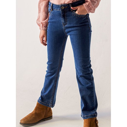 Mayoral Jeansy 7.507 Niebieski Regular Fit ze sklepu MODIVO w kategorii Spodnie dziewczęce - zdjęcie 182608641
